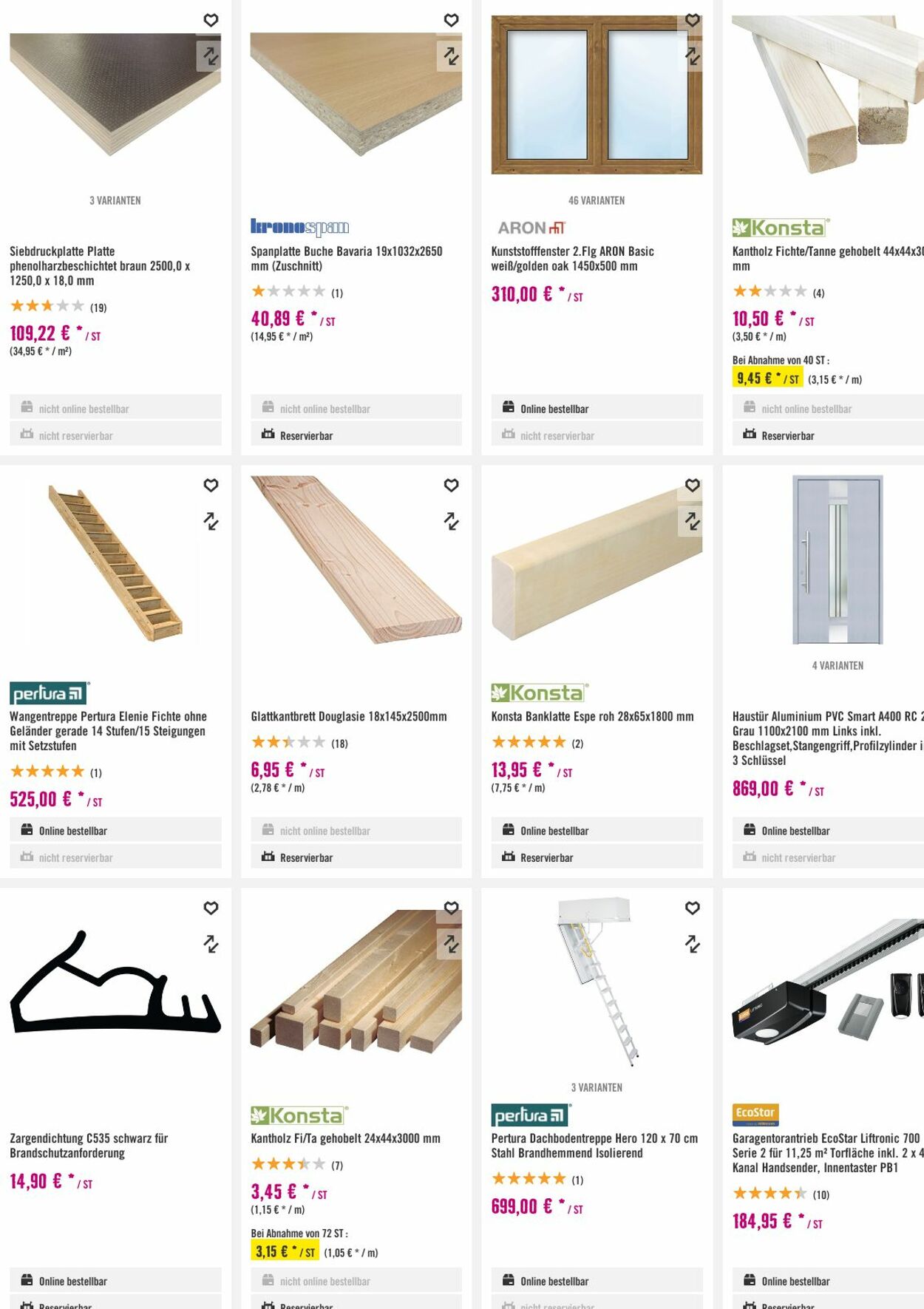 Prospekt Hornbach 08.11.2023 - 16.11.2023