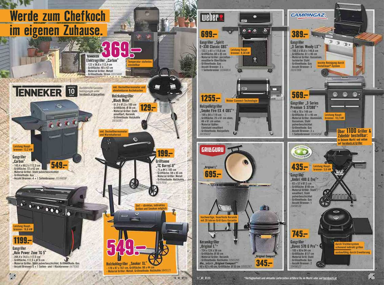 Prospekt Hornbach 25.01.2023 - 08.02.2023