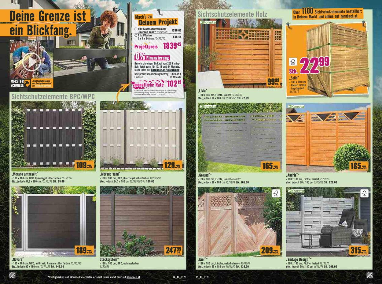 Prospekt Hornbach 25.01.2023 - 08.02.2023