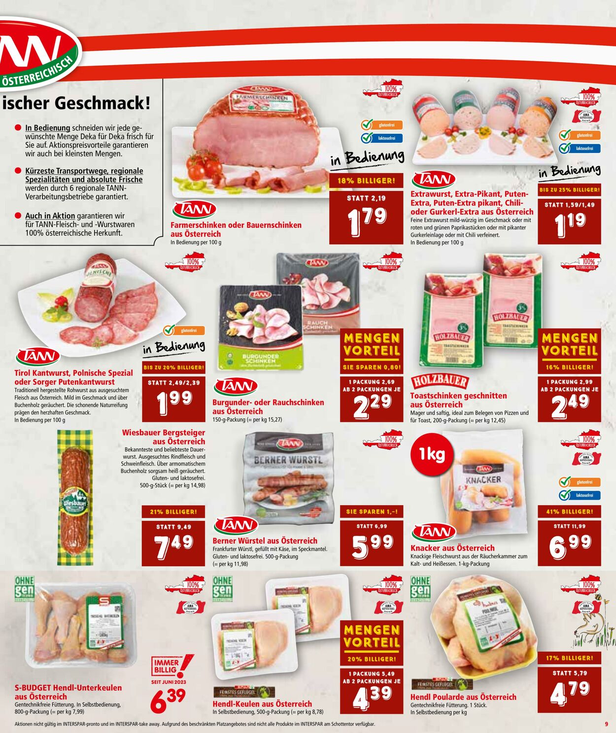 Prospekt Interspar 18.01.2024 - 31.01.2024