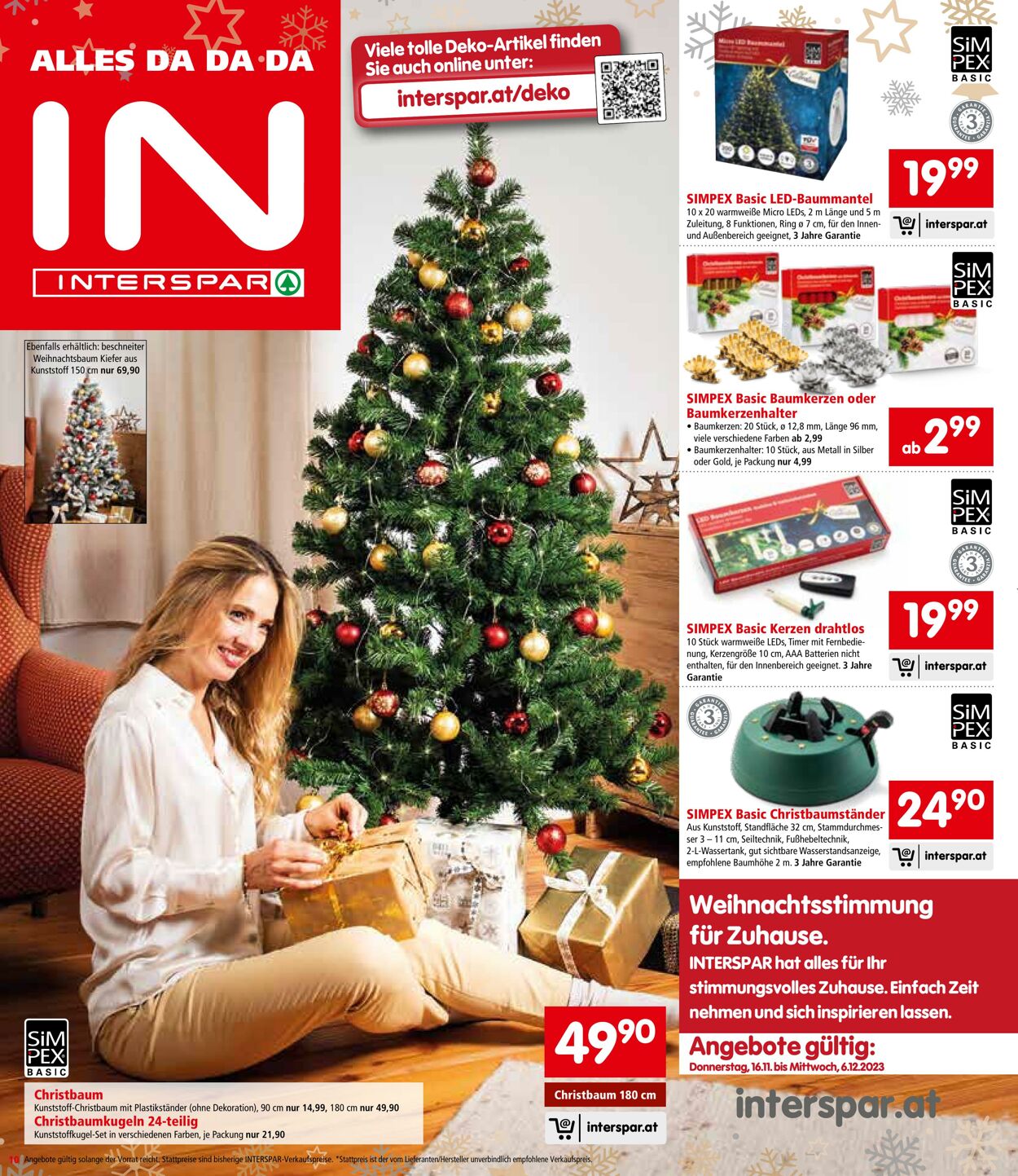 Prospekt Interspar 16.11.2023 - 22.11.2023