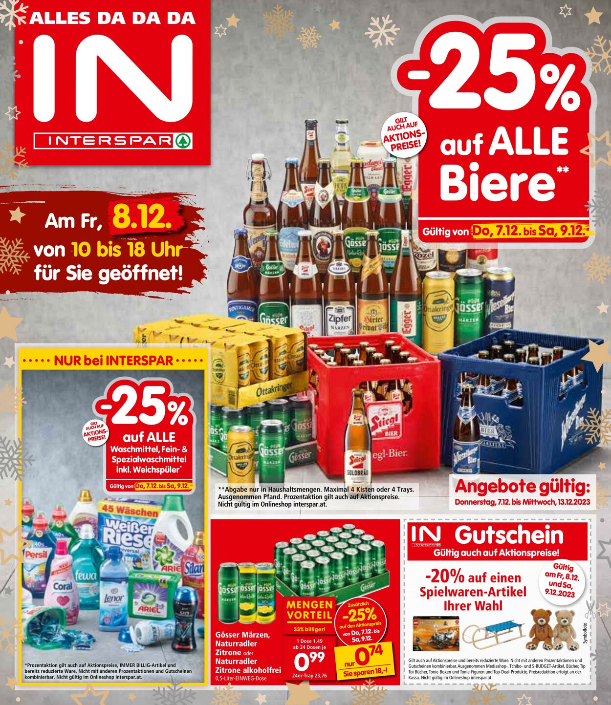 Prospekt Interspar 07.12.2023 - 13.12.2023