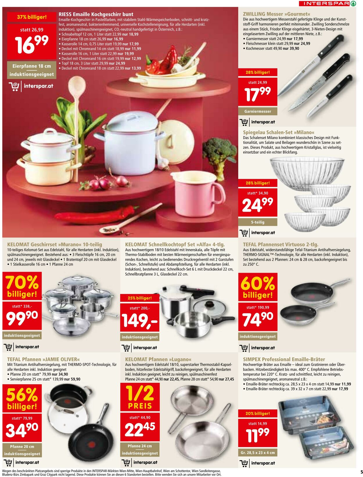 Prospekt Interspar 19.10.2023 - 23.12.2023