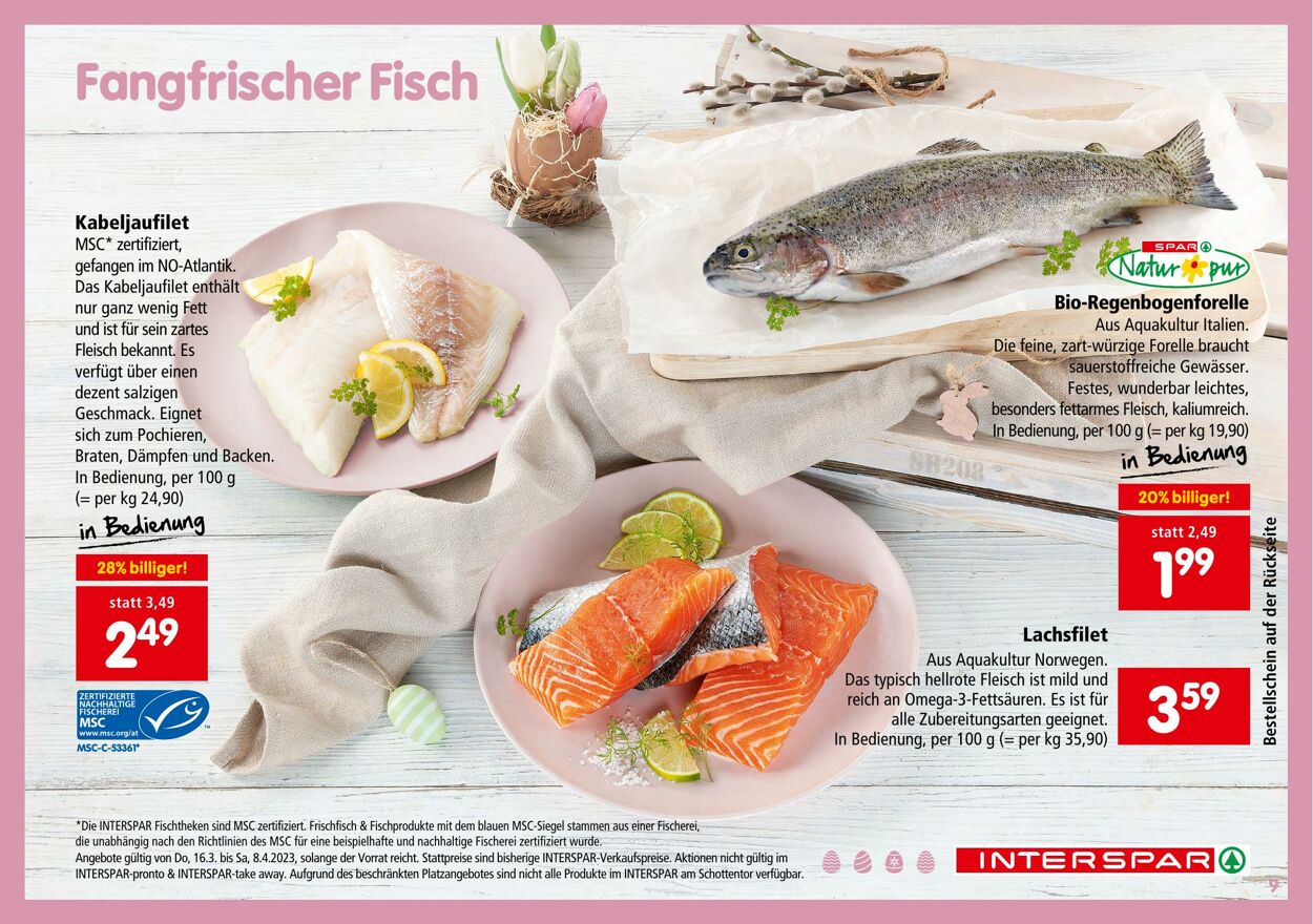 Prospekt Interspar 16.03.2023 - 08.04.2023