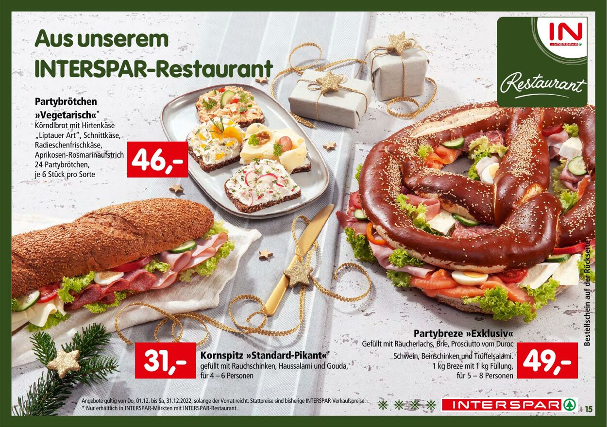 Prospekt Interspar 01.12.2022 - 31.12.2022