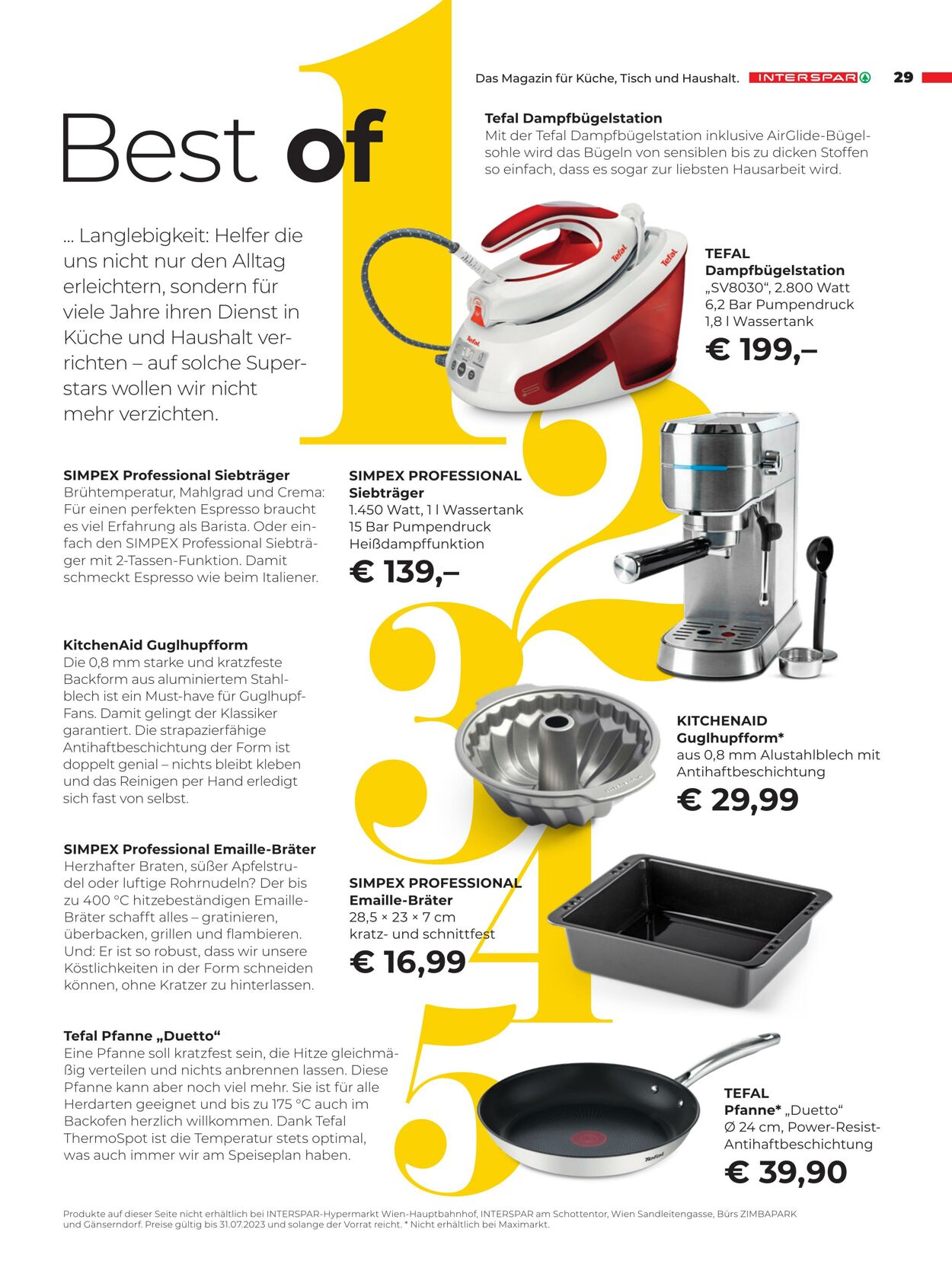 Prospekt Interspar 24.04.2023 - 30.07.2023