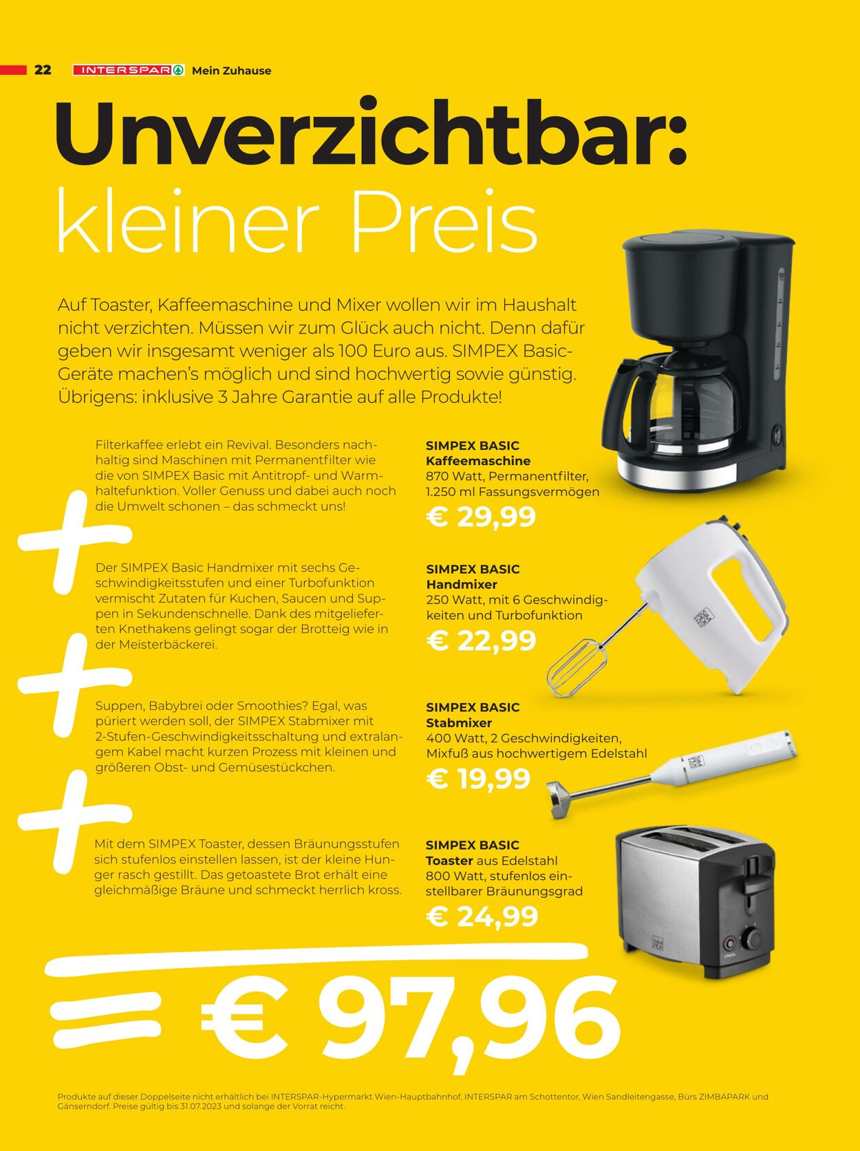 Prospekt Interspar 24.04.2023 - 30.07.2023