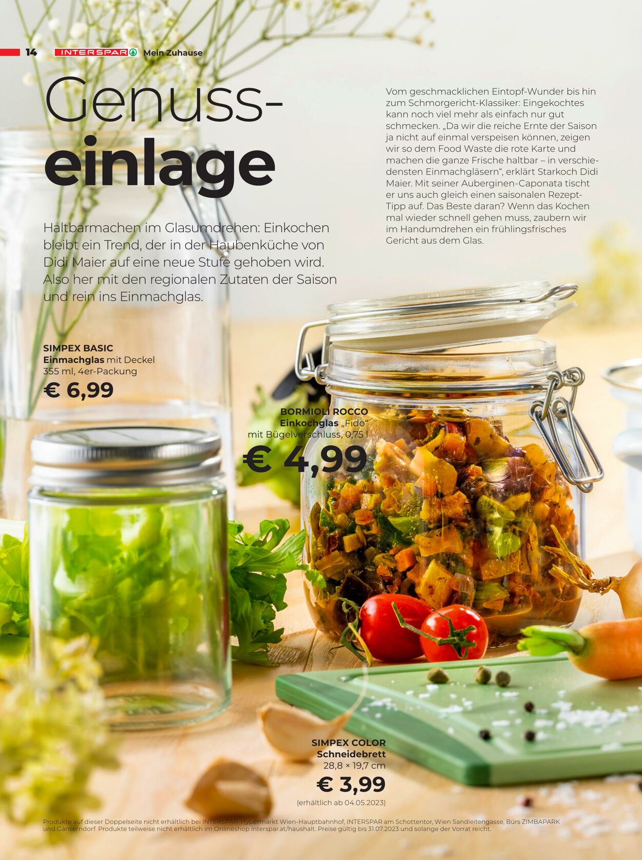 Prospekt Interspar 24.04.2023 - 30.07.2023