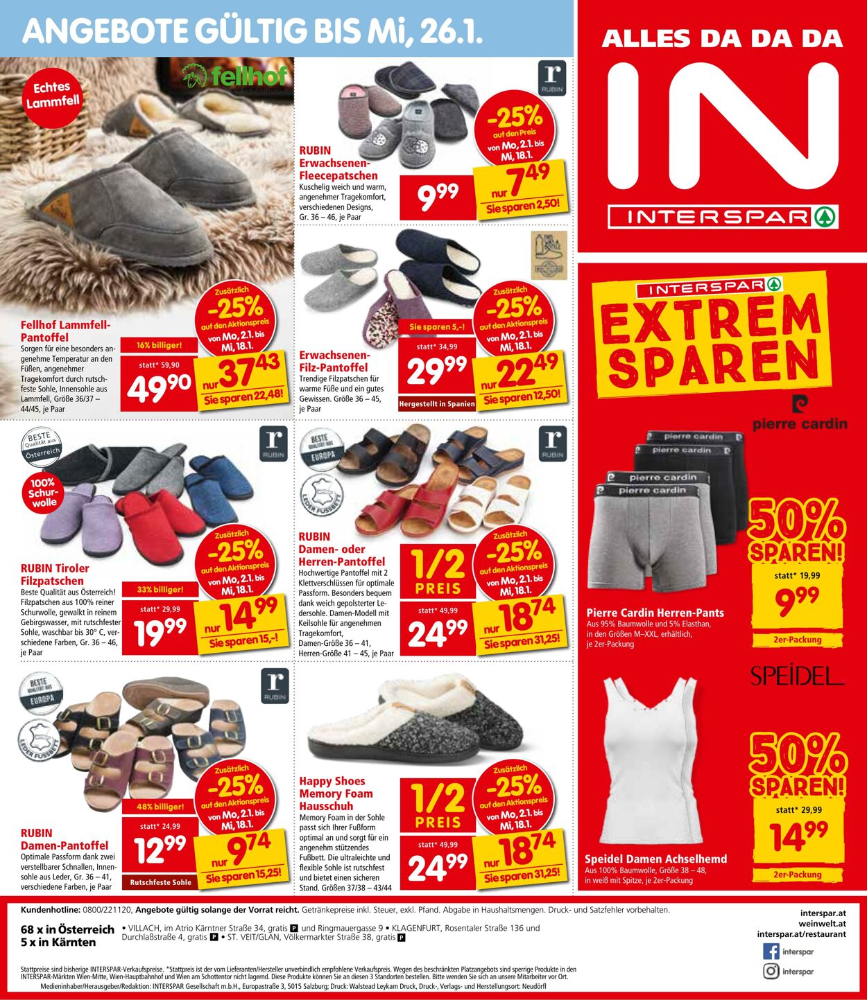 Prospekt Interspar 02.01.2023 - 18.01.2023