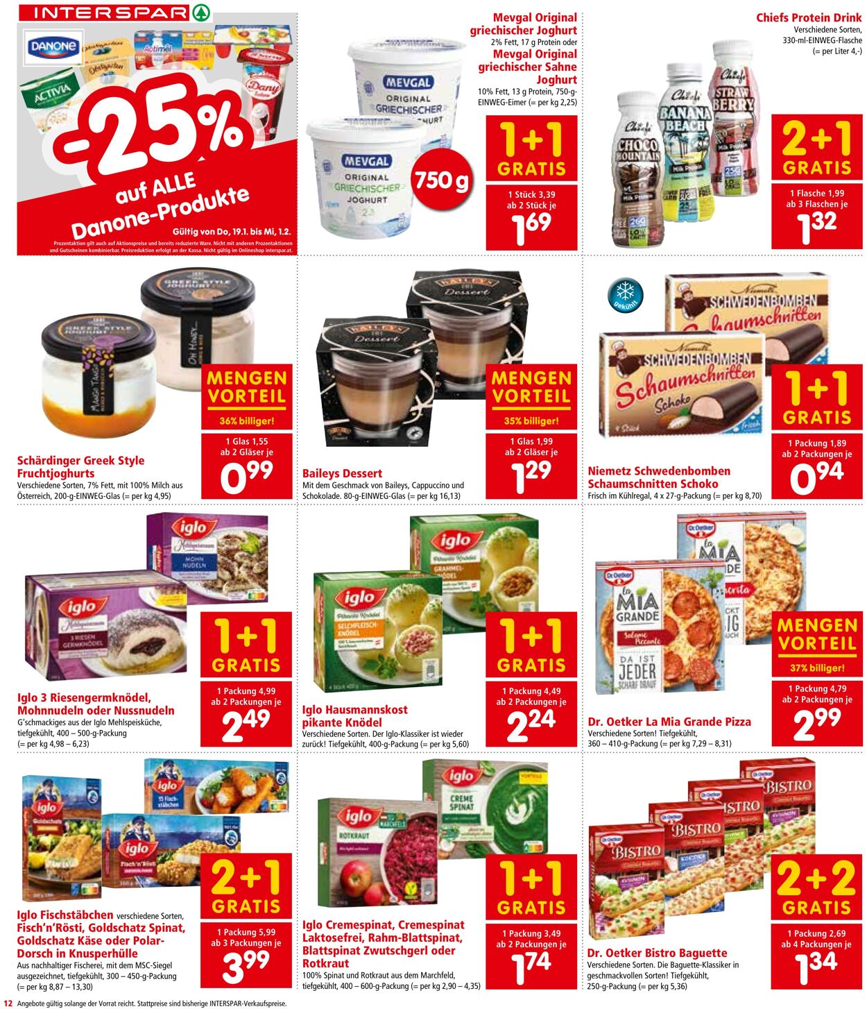 Prospekt Interspar 19.01.2023 - 01.02.2023