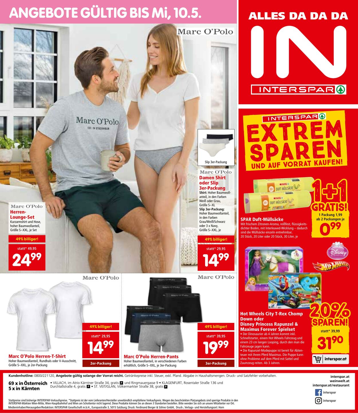 Prospekt Interspar 20.04.2023 - 26.04.2023