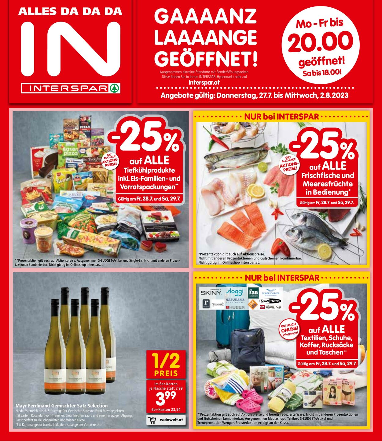 Prospekt Interspar 27.07.2023 - 02.08.2023