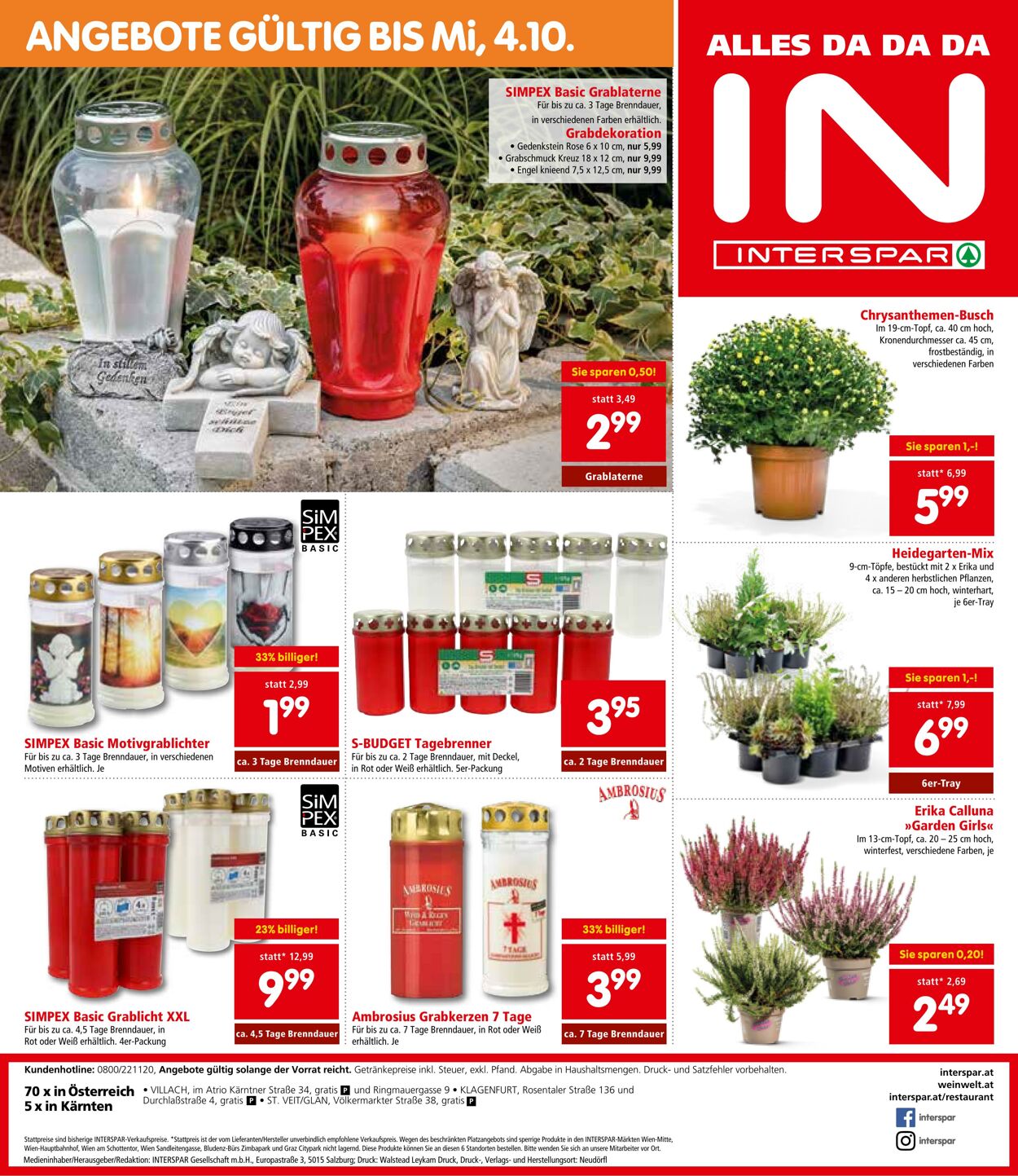 Prospekt Interspar 14.09.2023 - 27.09.2023