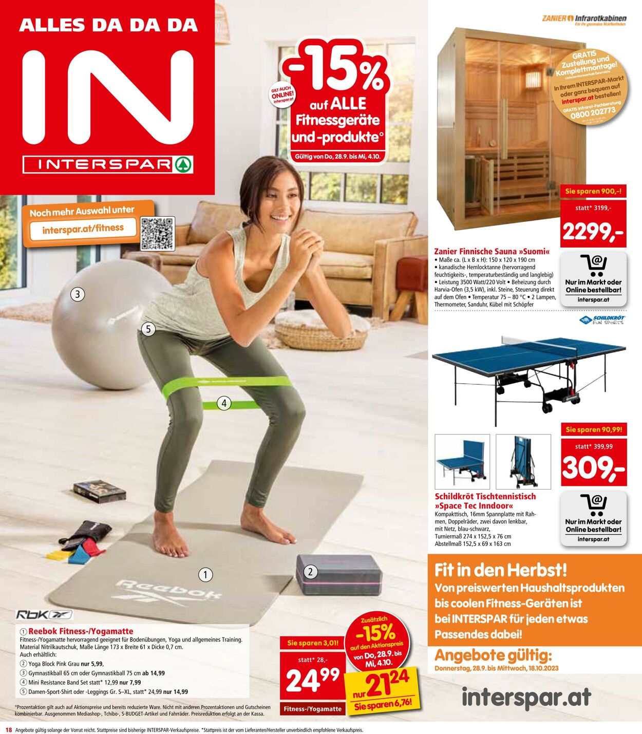 Prospekt Interspar 28.09.2023 - 11.10.2023