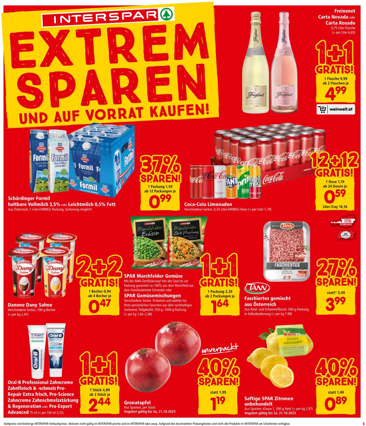 Prospekt Interspar 19.10.2023 - 24.10.2023