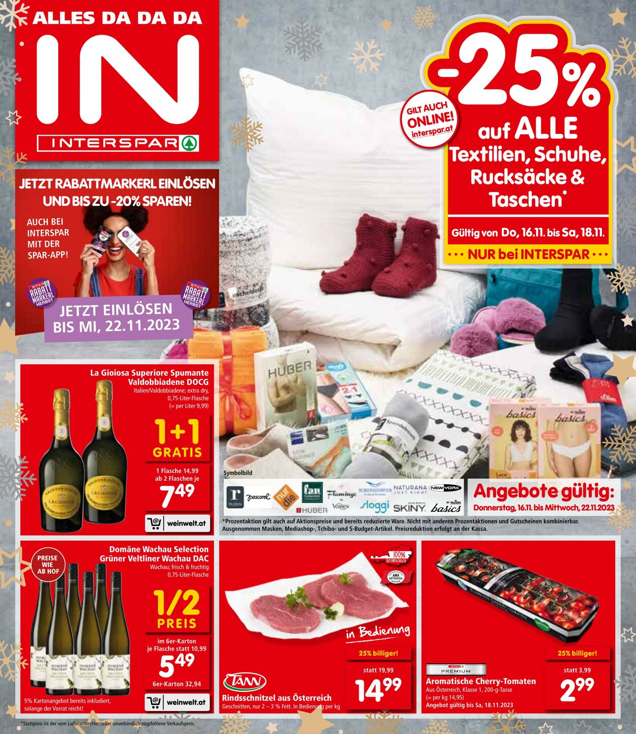 Prospekt Interspar 16.11.2023 - 22.11.2023