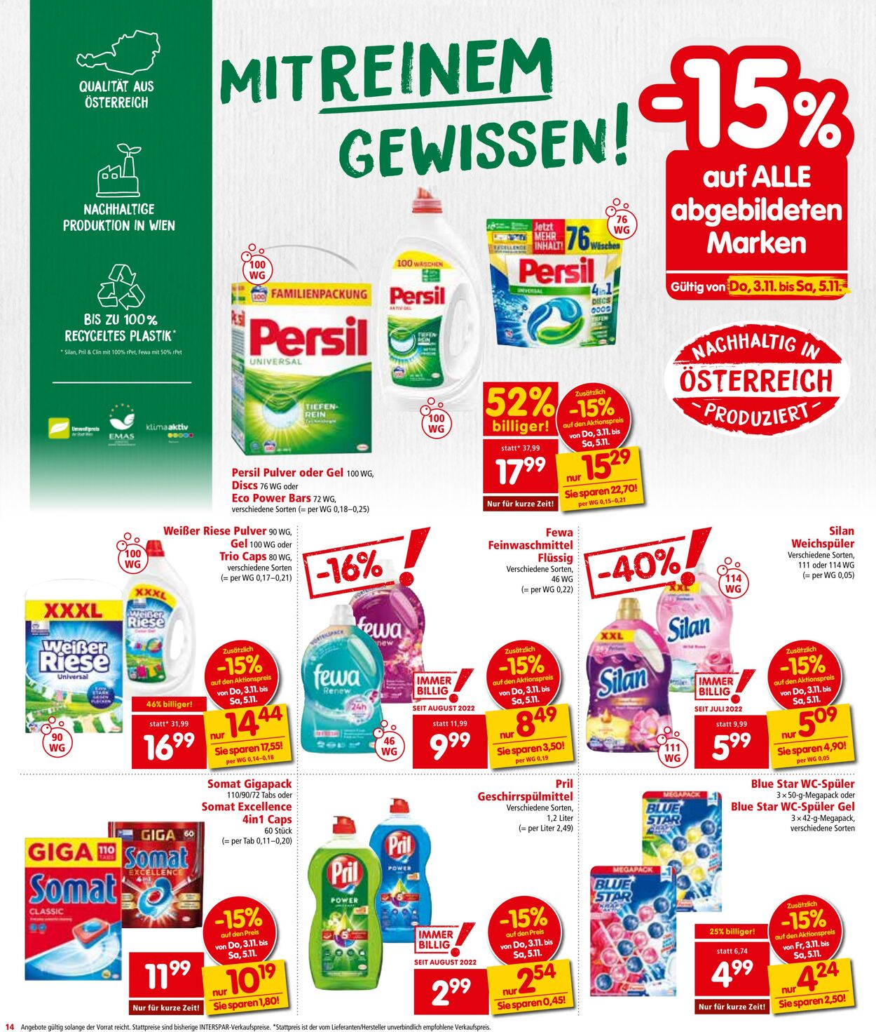 Prospekt Interspar 03.11.2022 - 16.11.2022