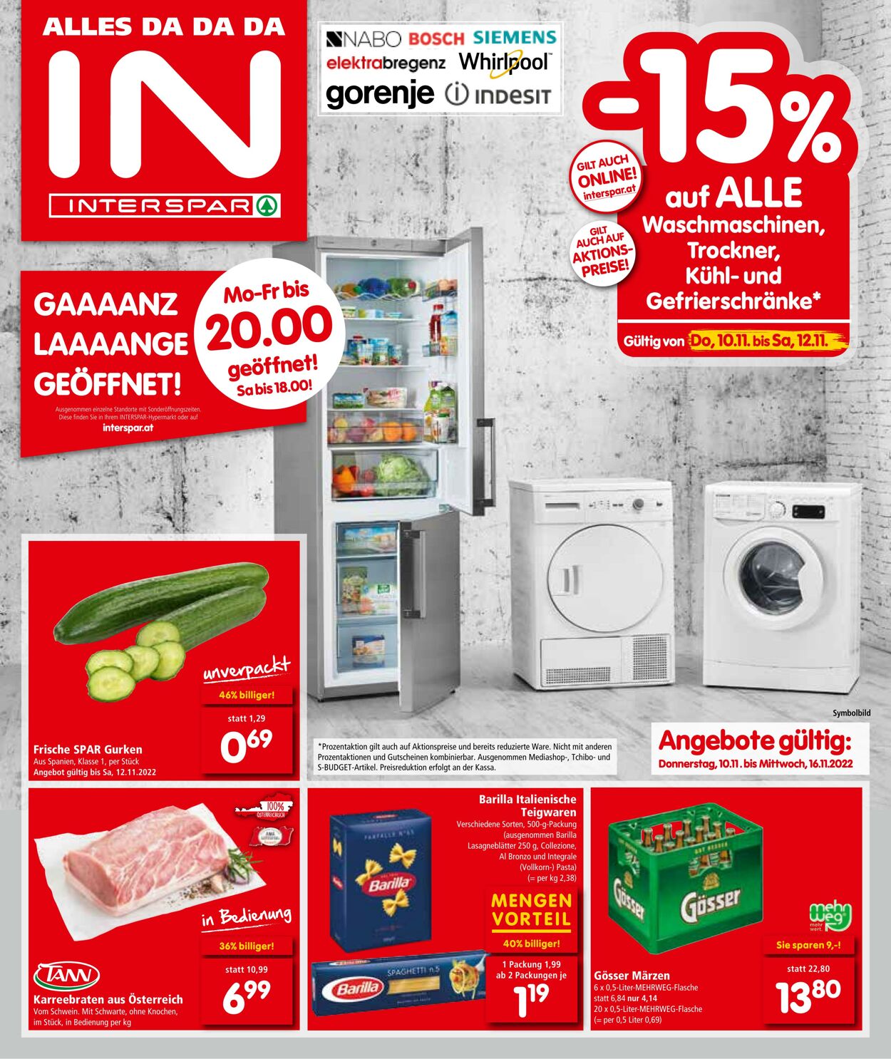 Prospekt Interspar 10.11.2022 - 16.11.2022