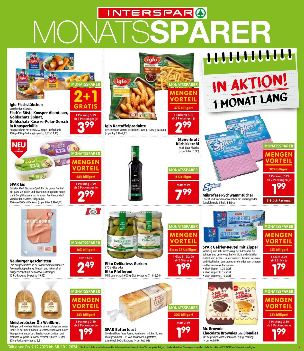 Prospekt Interspar 07.12.2023 - 13.12.2023