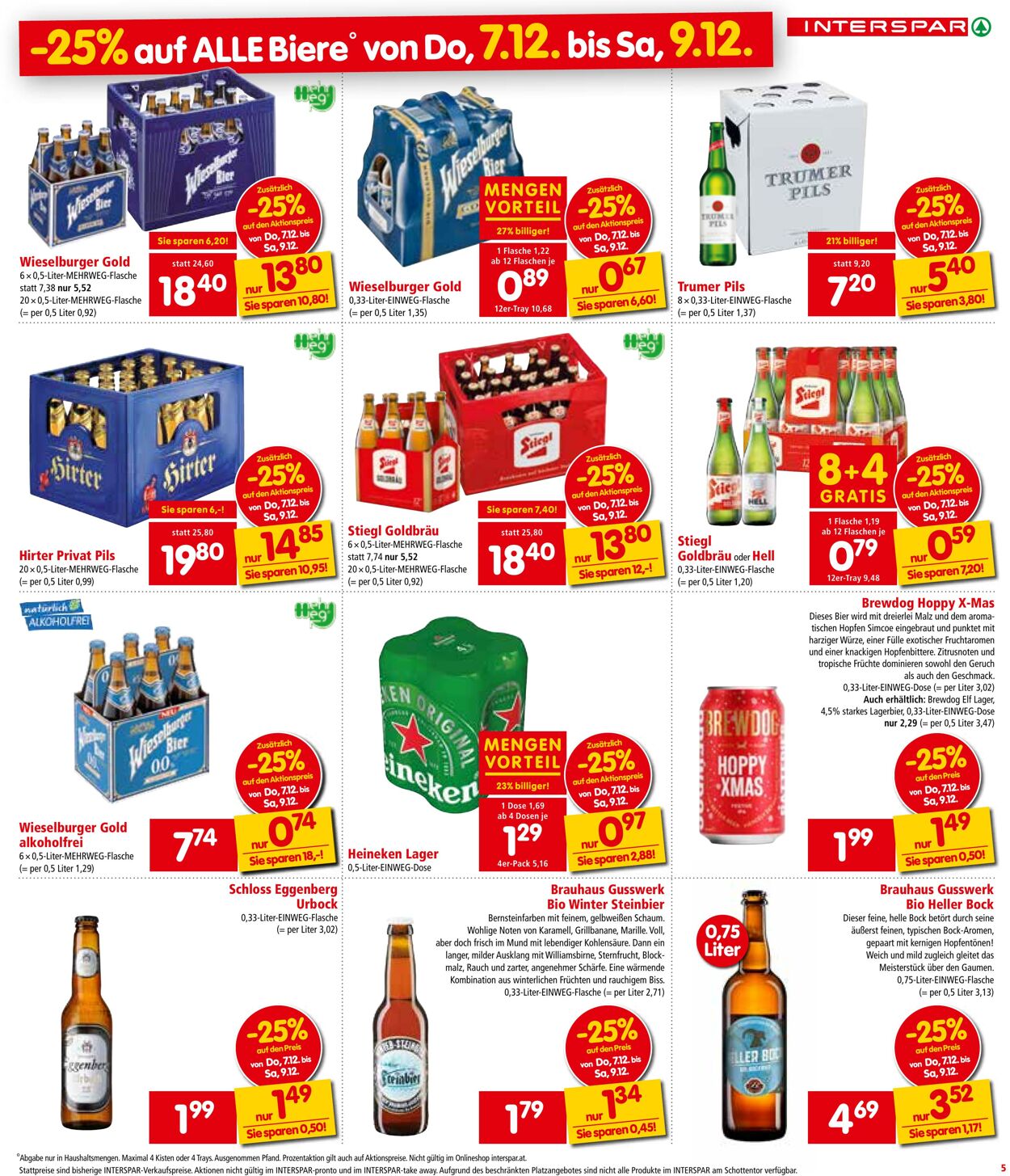 Prospekt Interspar 07.12.2023 - 13.12.2023