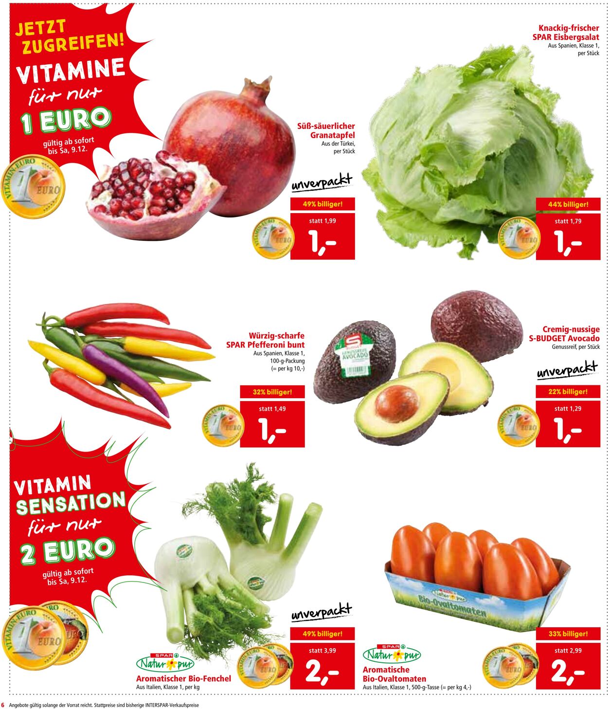 Prospekt Interspar 07.12.2023 - 13.12.2023