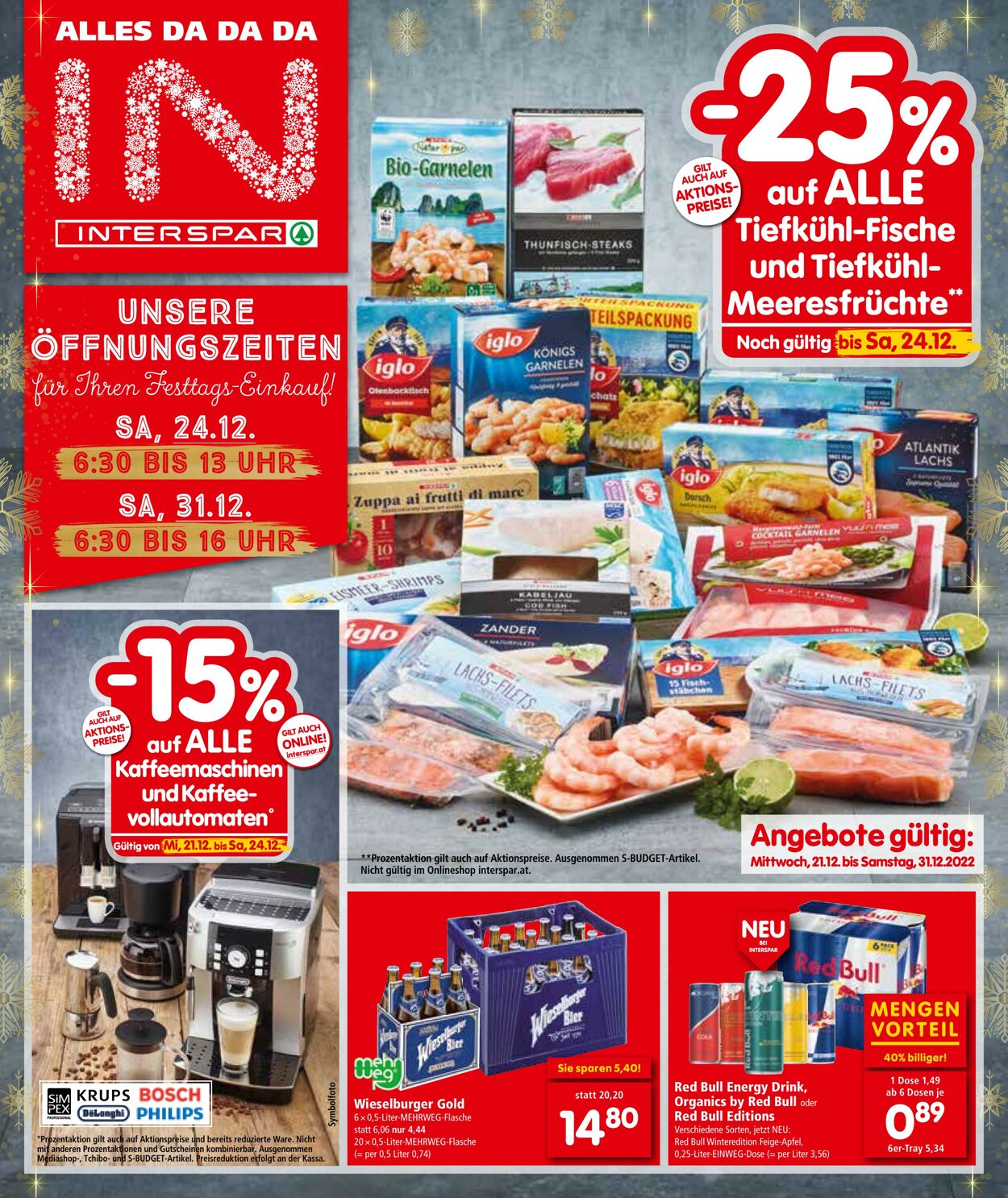 Prospekt Interspar 21.12.2022 - 31.12.2022