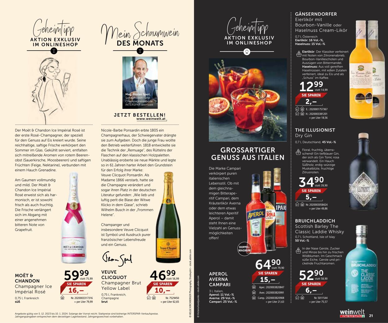 Prospekt Interspar 05.12.2023 - 10.01.2024