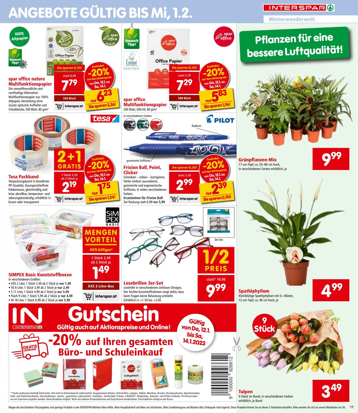 Prospekt Interspar 12.01.2023 - 18.01.2023