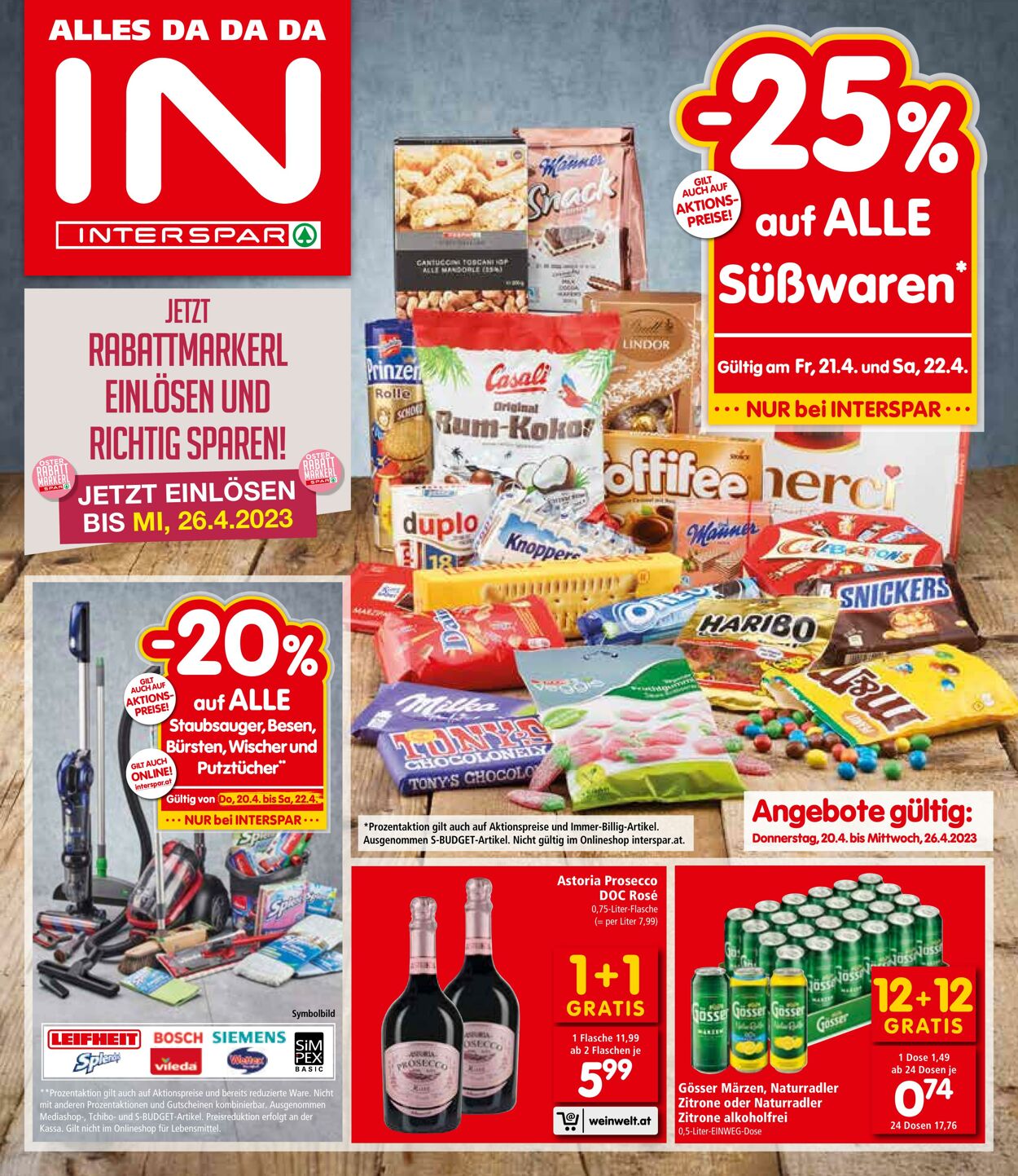 Prospekt Interspar 20.04.2023 - 26.04.2023