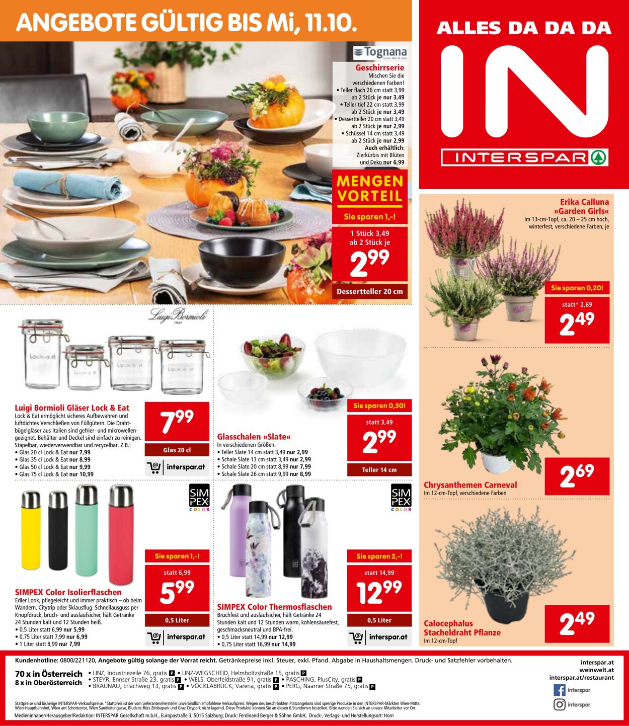 Prospekt Interspar 21.09.2023 - 27.09.2023