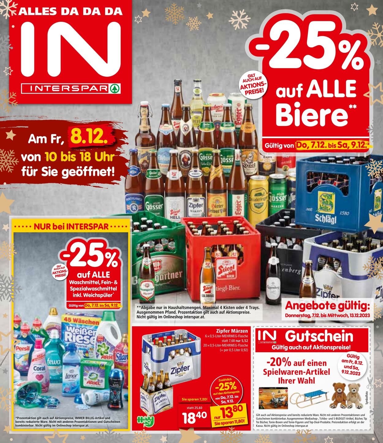 Prospekt Interspar 07.12.2023 - 13.12.2023