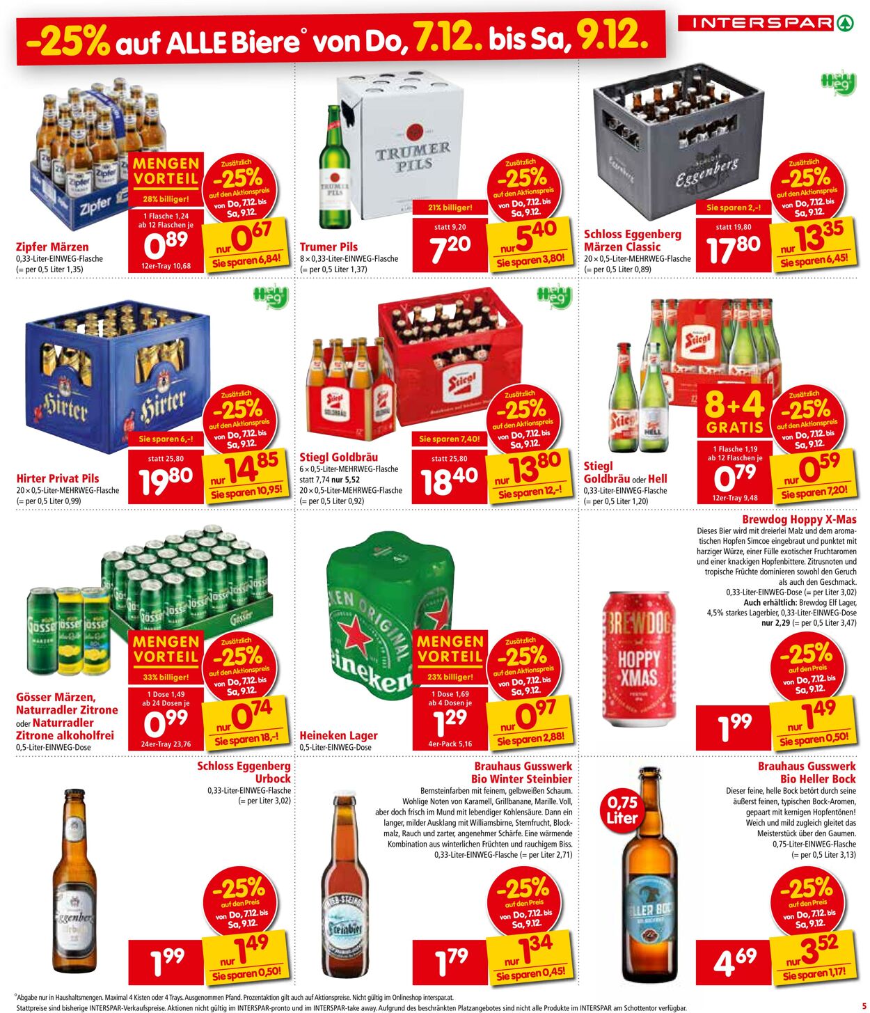 Prospekt Interspar 07.12.2023 - 13.12.2023