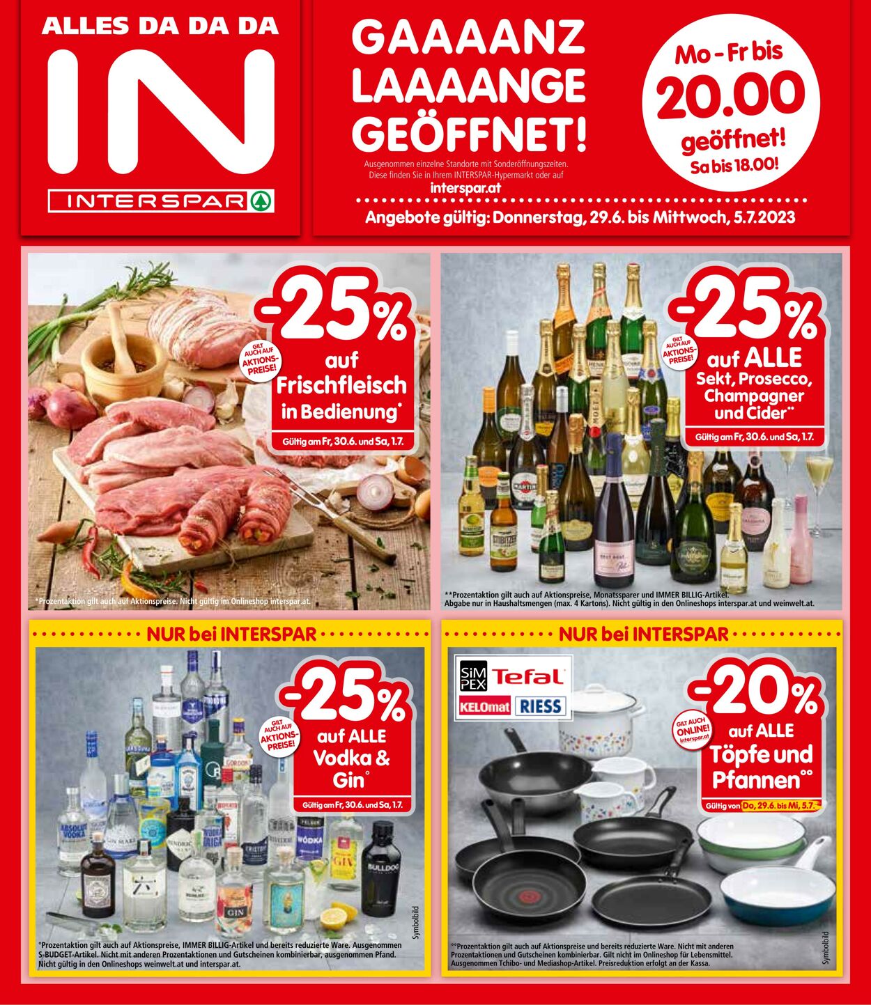 Prospekt Interspar 29.06.2023 - 05.07.2023