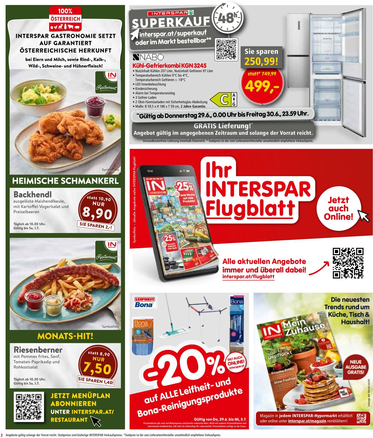 Prospekt Interspar 29.06.2023 - 05.07.2023