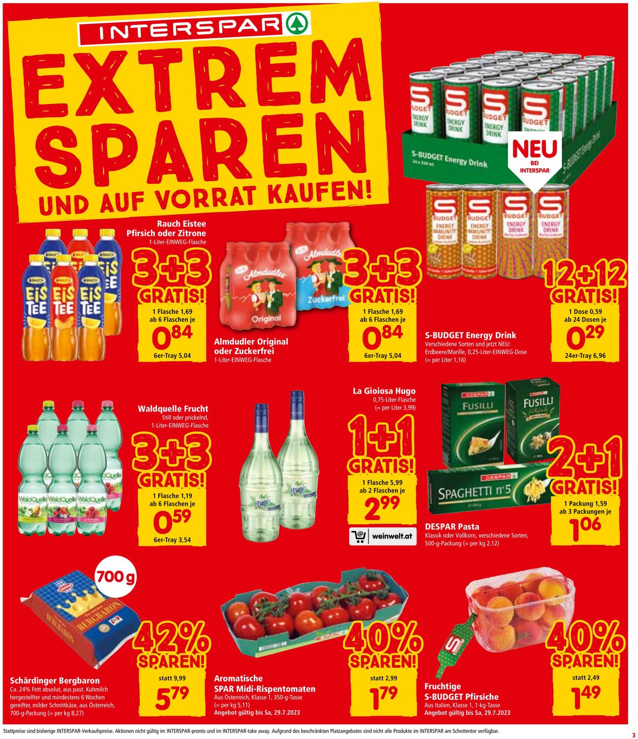 Prospekt Interspar 27.07.2023 - 02.08.2023