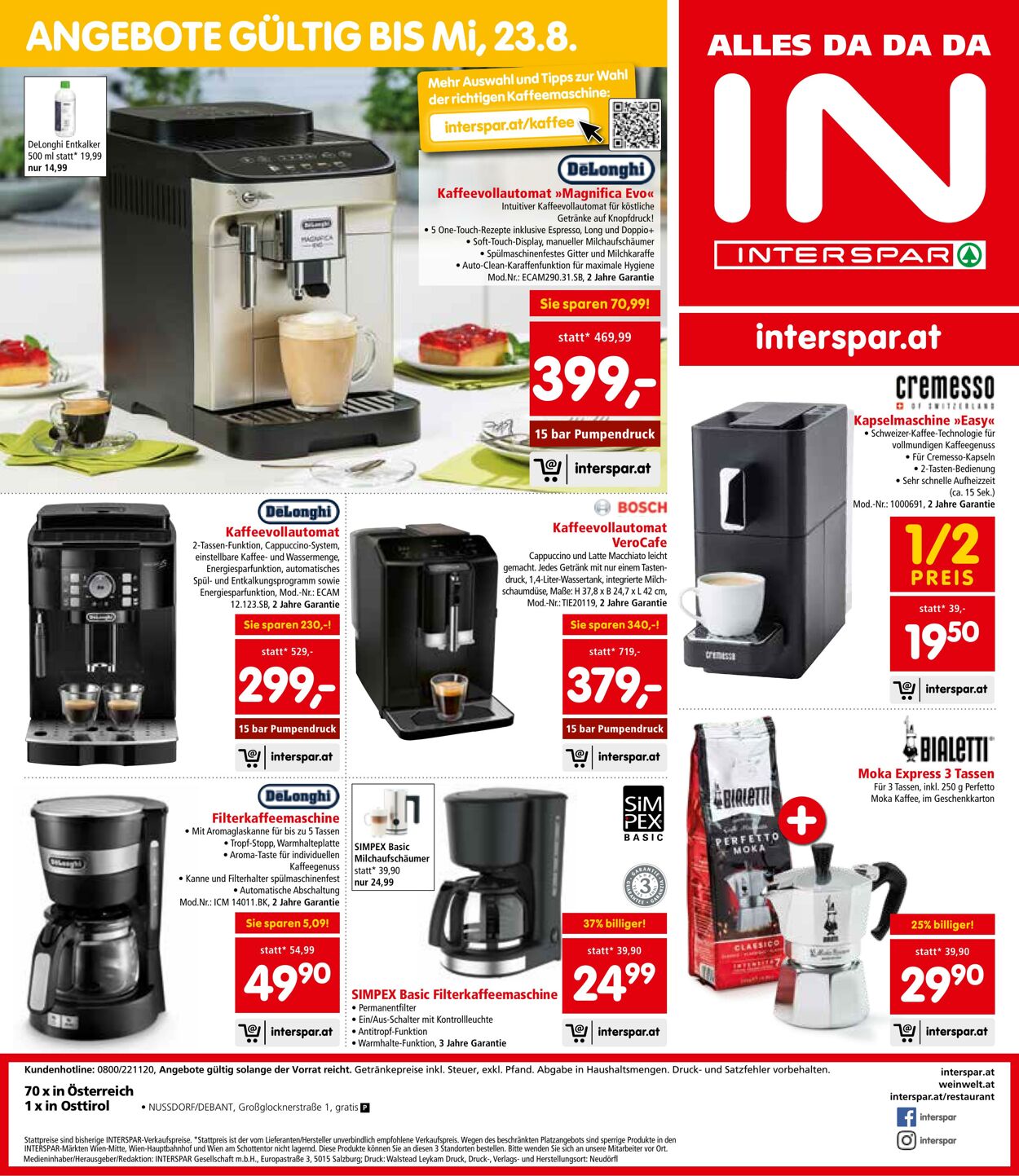 Prospekt Interspar 03.08.2023 - 16.08.2023