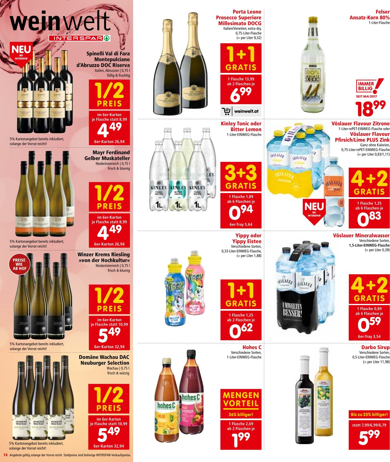 Prospekt Interspar 03.08.2023 - 16.08.2023