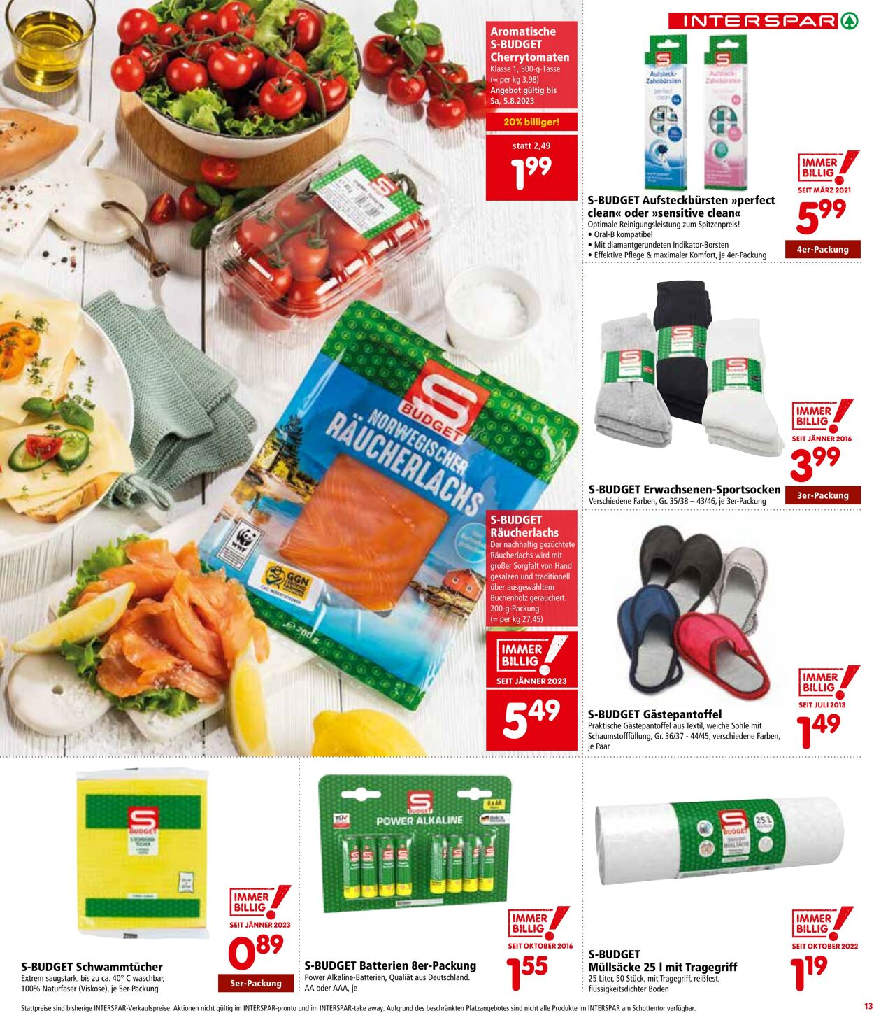Prospekt Interspar 03.08.2023 - 16.08.2023