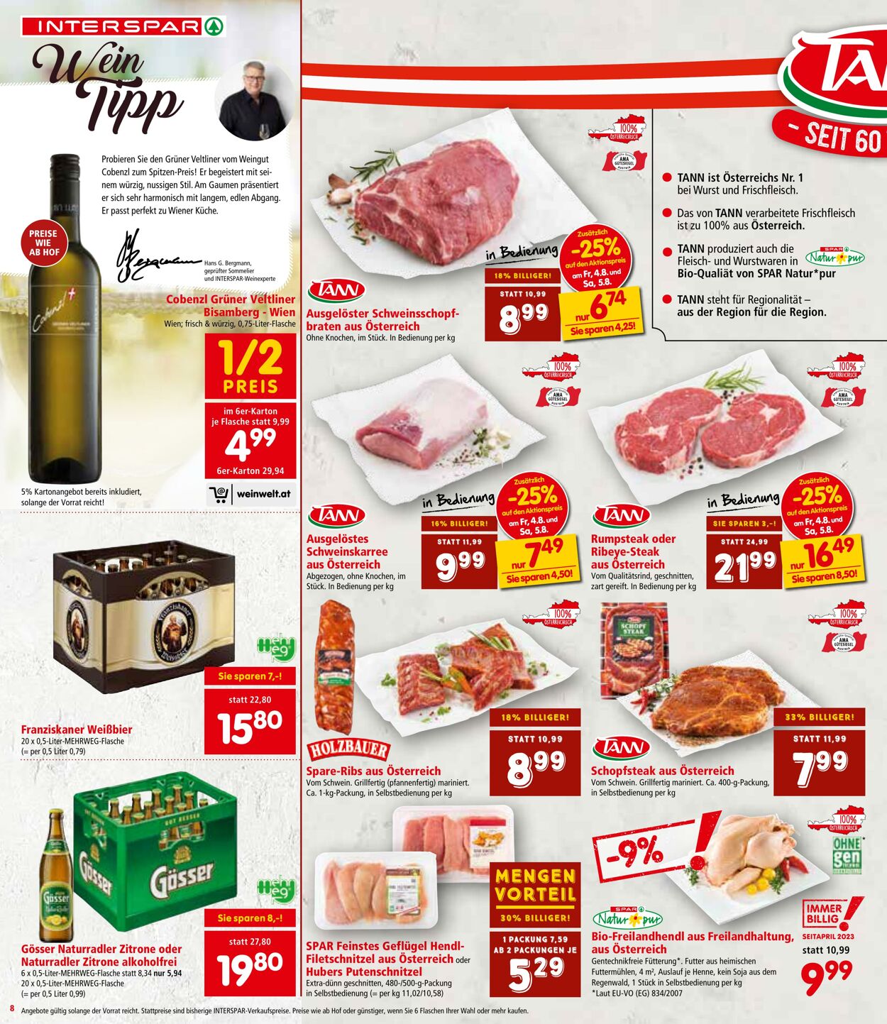 Prospekt Interspar 03.08.2023 - 16.08.2023