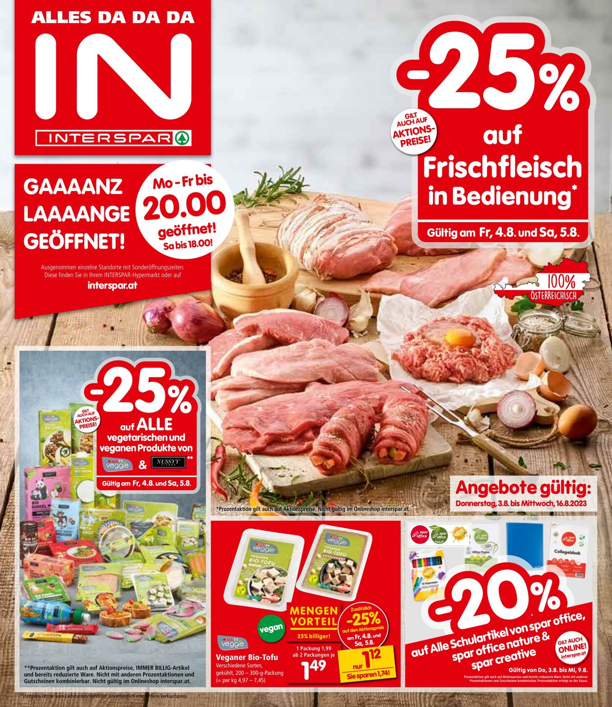 Prospekt Interspar 03.08.2023 - 16.08.2023