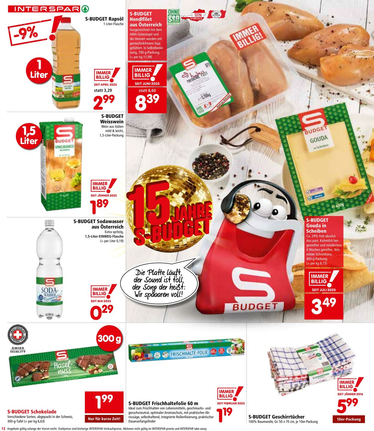 Prospekt Interspar 03.08.2023 - 16.08.2023