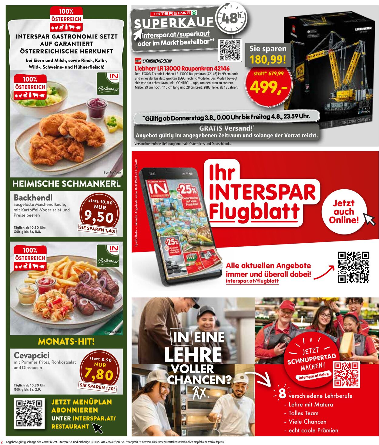Prospekt Interspar 03.08.2023 - 16.08.2023