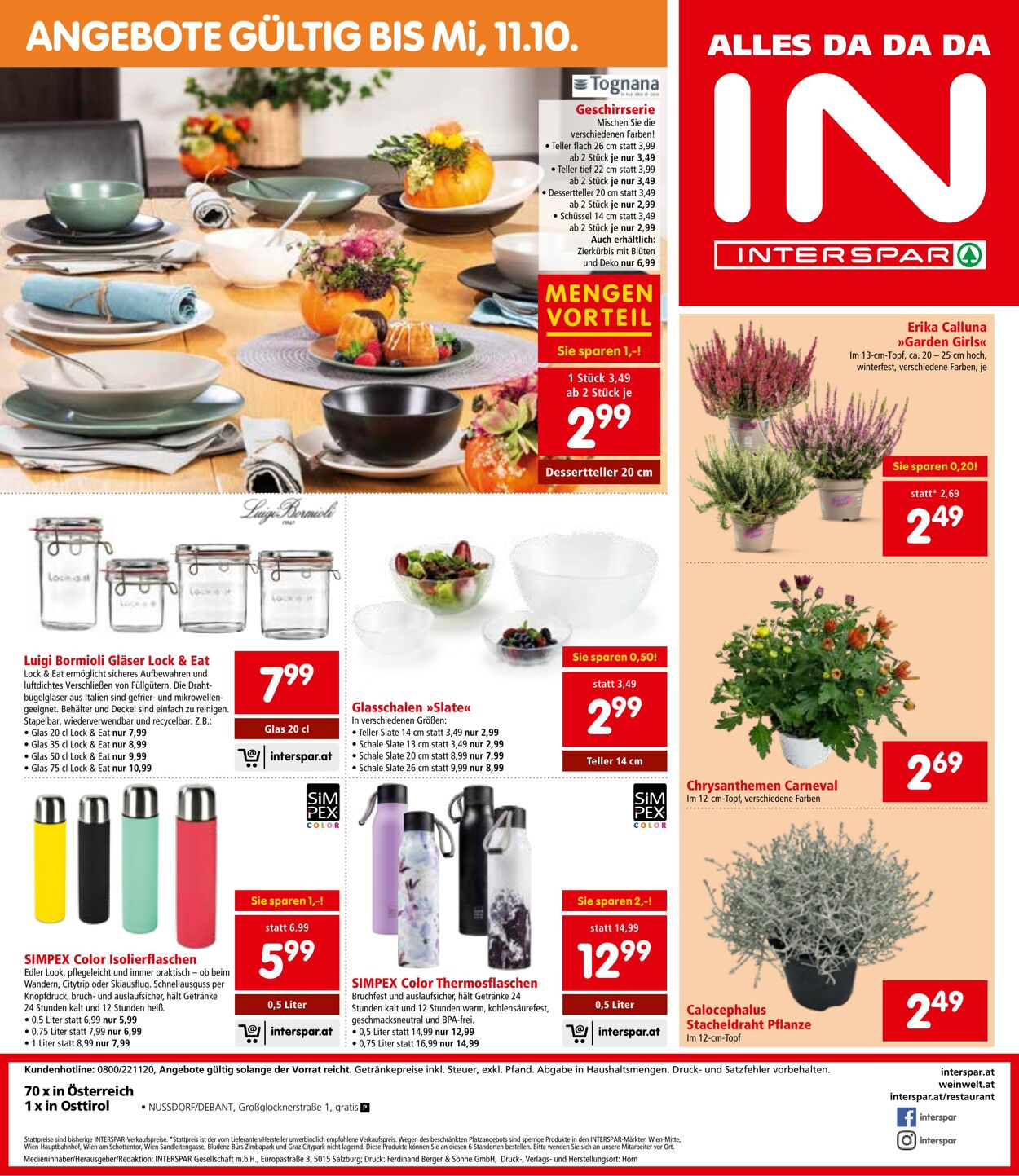 Prospekt Interspar 21.09.2023 - 27.09.2023