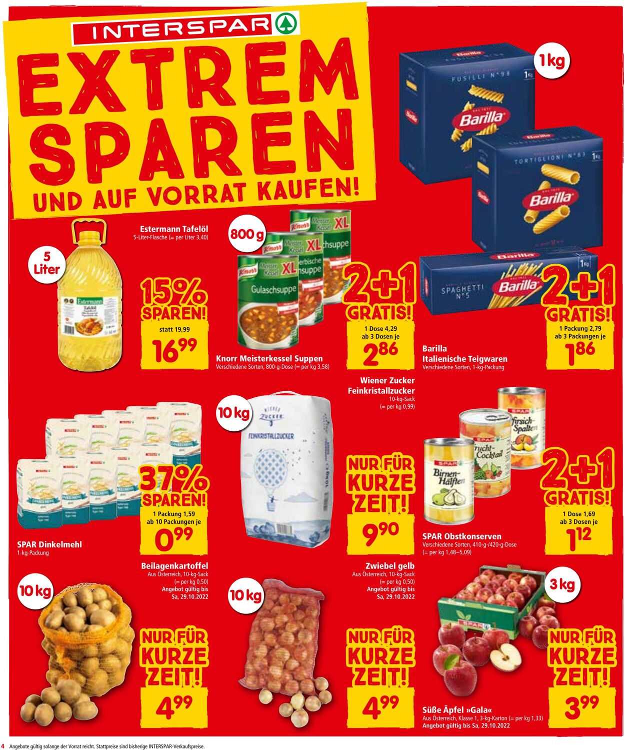 Prospekt Interspar 20.10.2022 - 02.11.2022