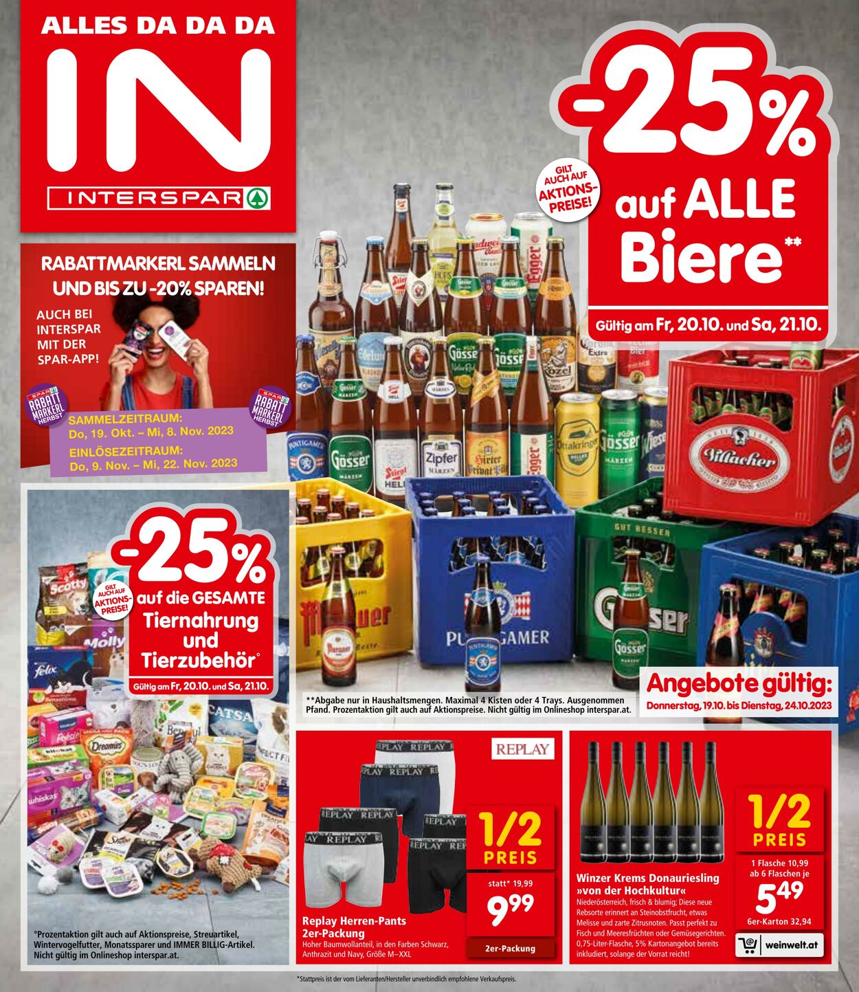 Prospekt Interspar 19.10.2023 - 24.10.2023