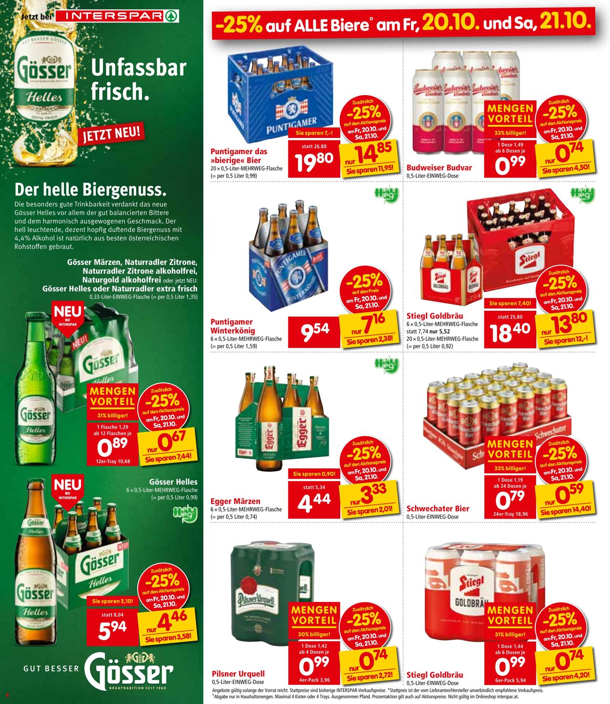 Prospekt Interspar 19.10.2023 - 24.10.2023