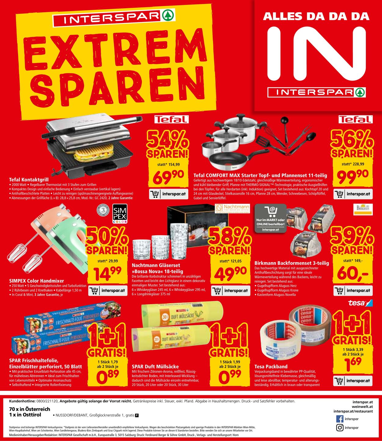 Prospekt Interspar 19.10.2023 - 24.10.2023