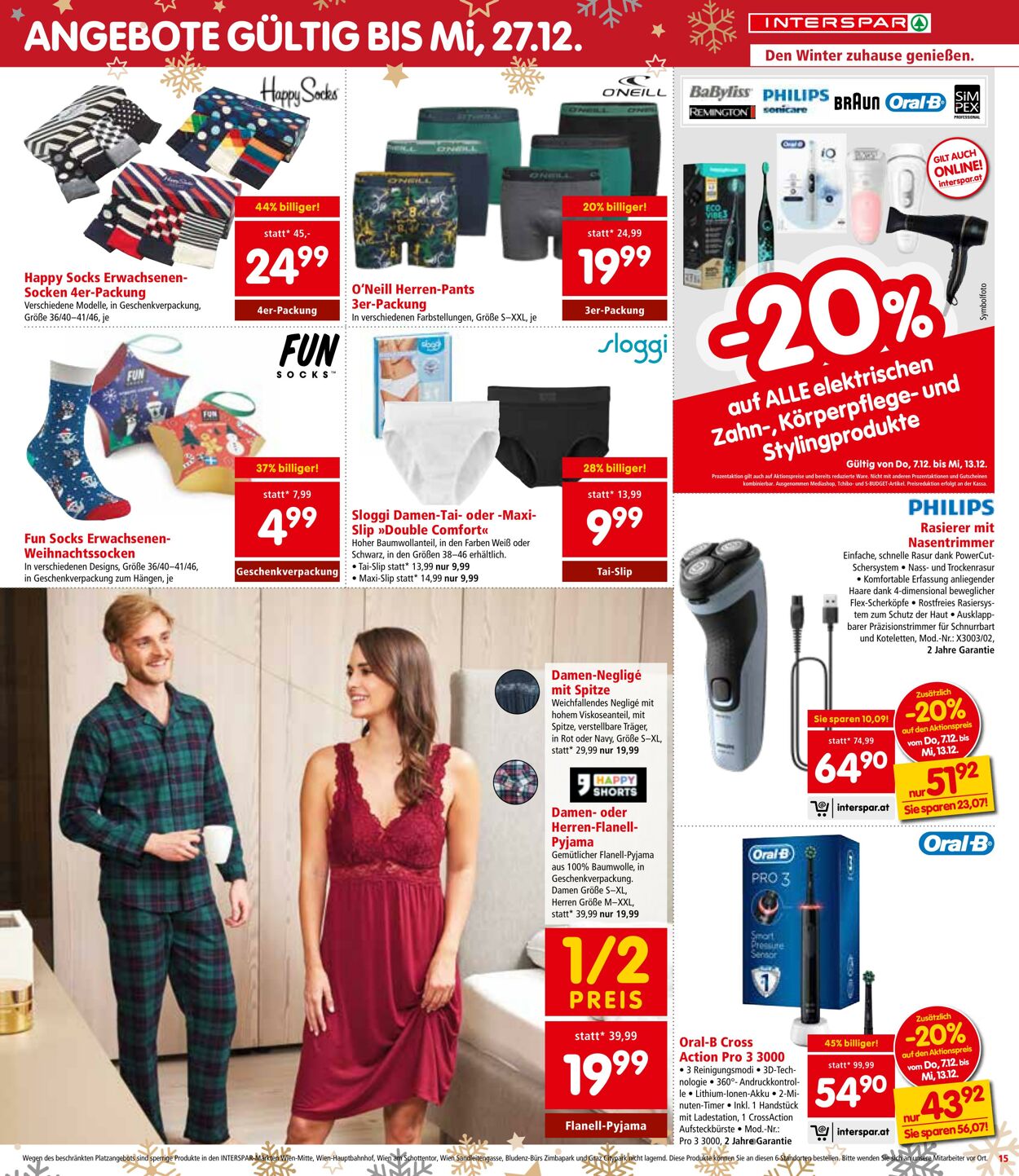 Prospekt Interspar 07.12.2023 - 13.12.2023