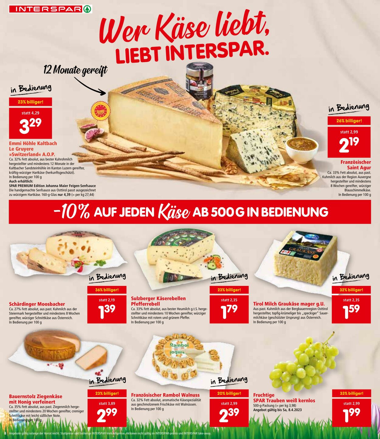 Prospekt Interspar 04.04.2023 - 12.04.2023