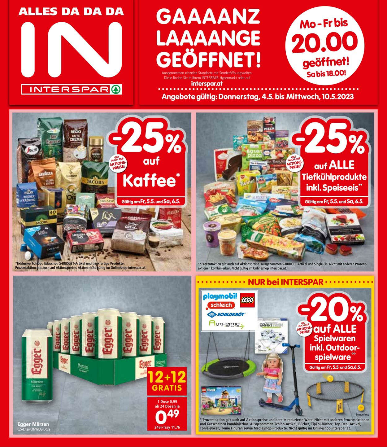 Prospekt Interspar 04.05.2023 - 10.05.2023